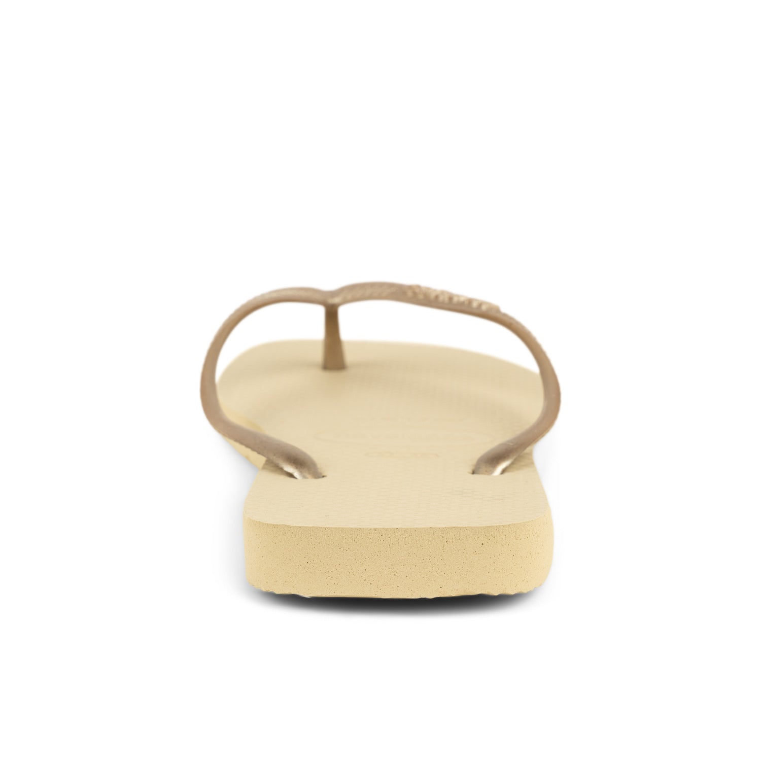 Tongs et crocs Femme HAVAIANAS SQUARE Beige