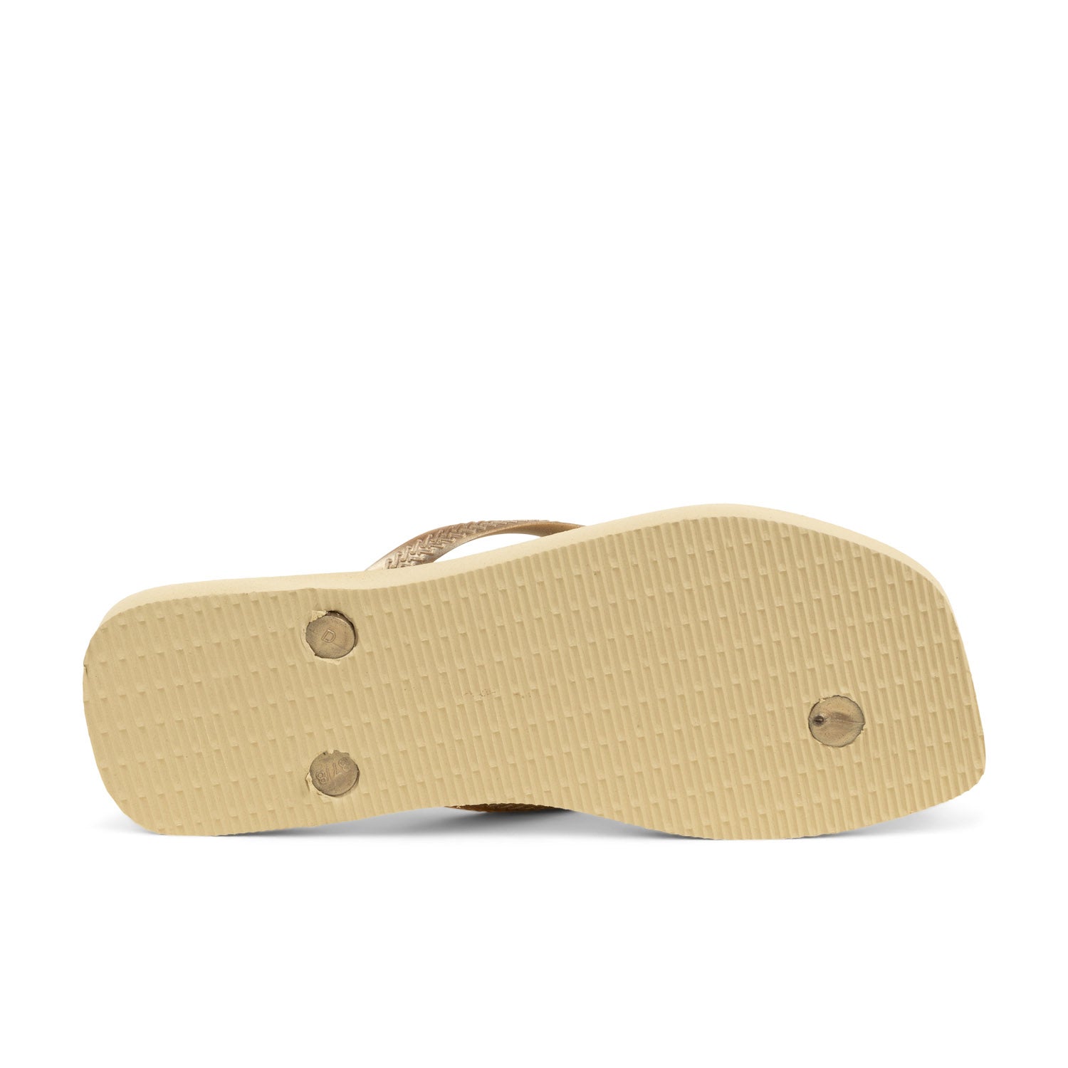 Tongs et crocs Femme HAVAIANAS SQUARE Beige