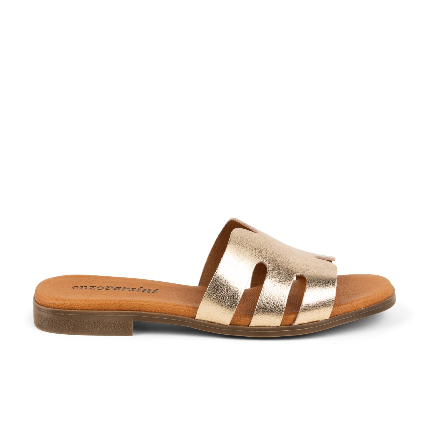 Mules Femme ENZO VERSINI KABO Or/Bronze