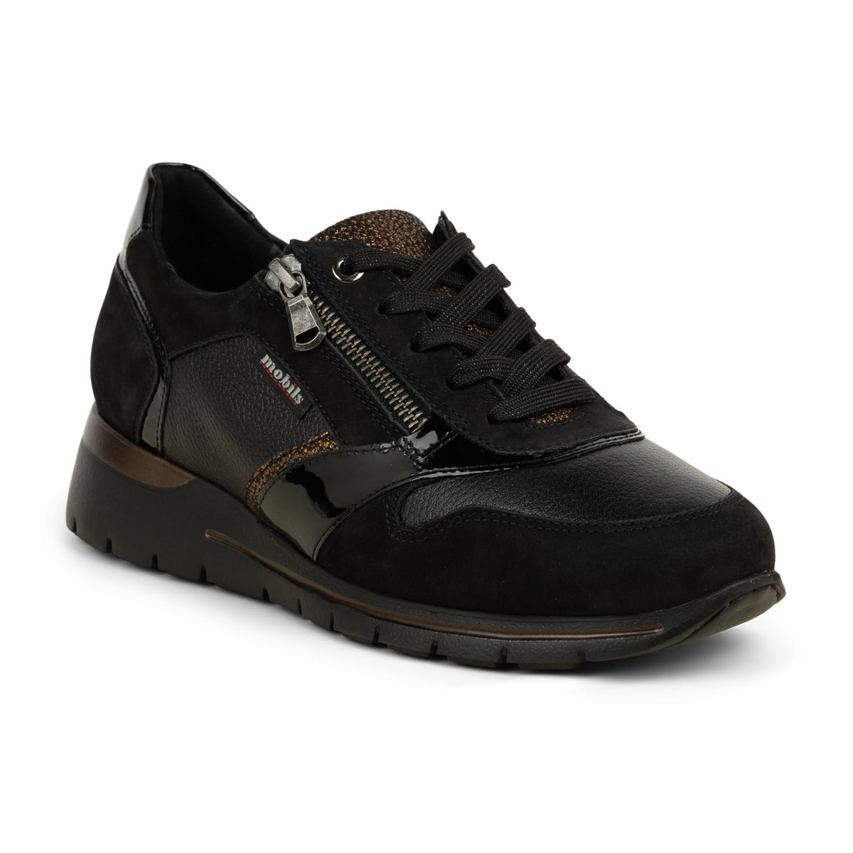 Baskets Femme MOBILS BY MEPHISTO EREEN Noir