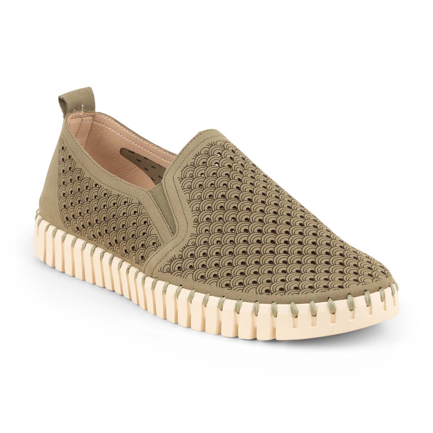 Mocassins Homme ILSE JACOBSEN TULIP 140 Kaki