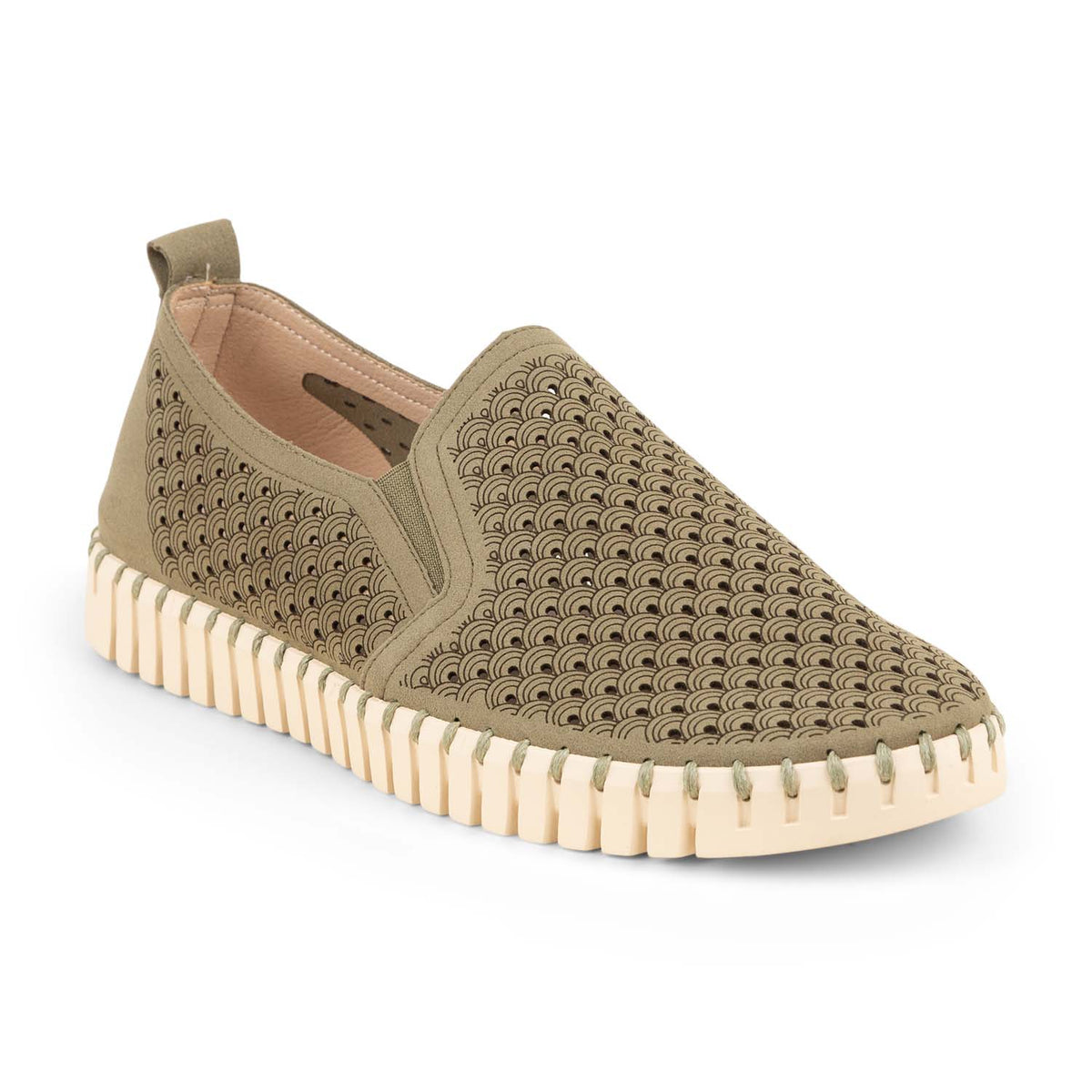 Mocassins Homme ILSE JACOBSEN TULIP 140 Kaki