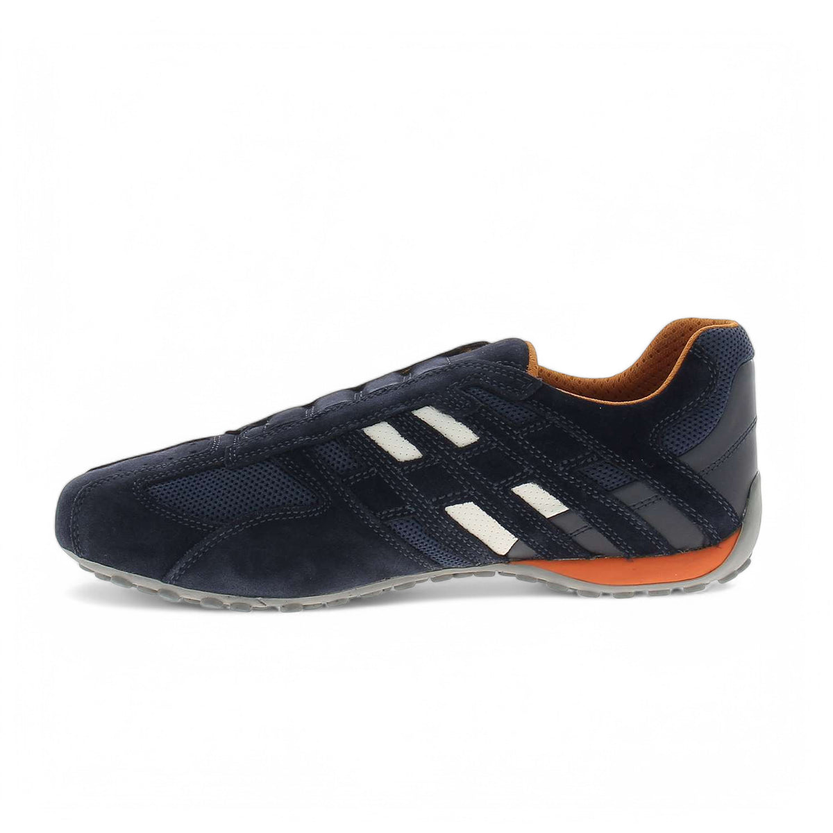 Baskets Homme GEOX SNAKE SLIP ON Bleu