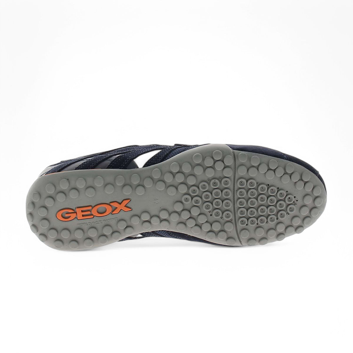 Baskets Homme GEOX SNAKE SLIP ON Bleu