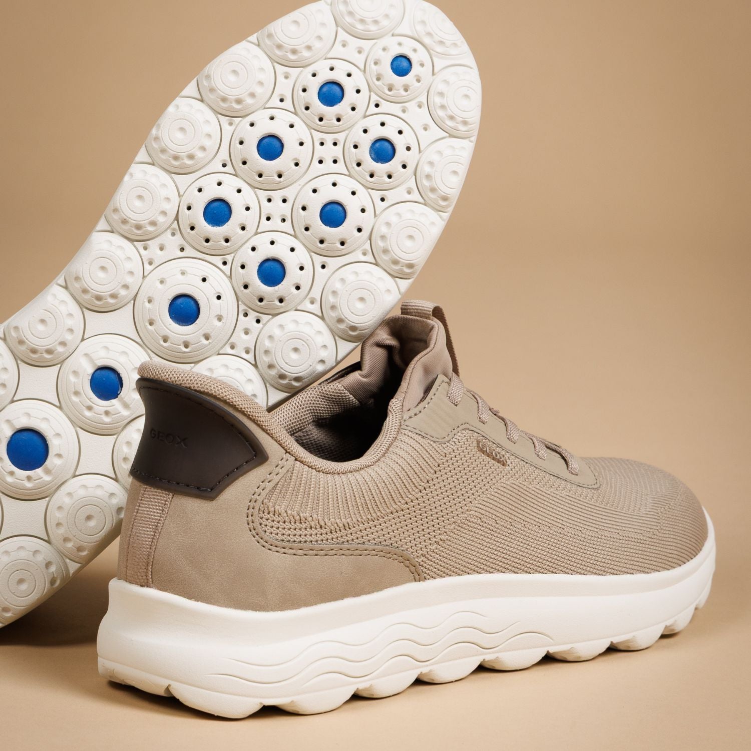Baskets U SPHERICA PLUS A GEOX Homme Beige