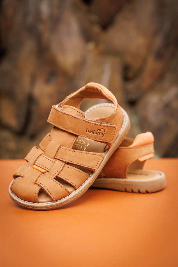 Sandales marron garçon - bellamy