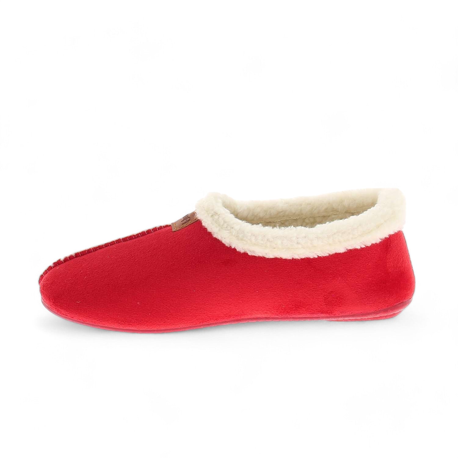 Chaussons Femme ALMA MESURE Rouge
