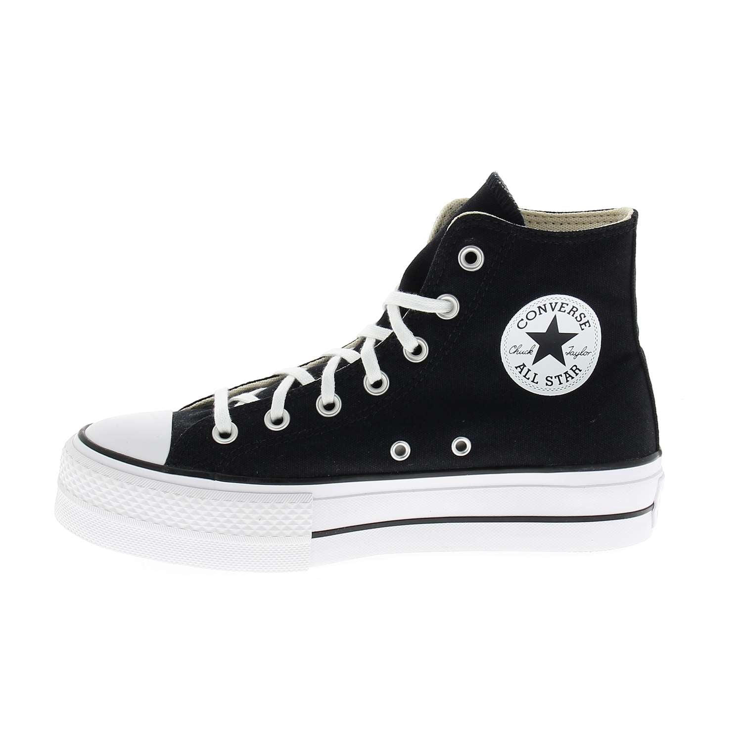 Sneakers Femme CONVERSE PLATFORME HI Noir