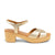 Sandales Femme UNISA IRAM Or/Bronze