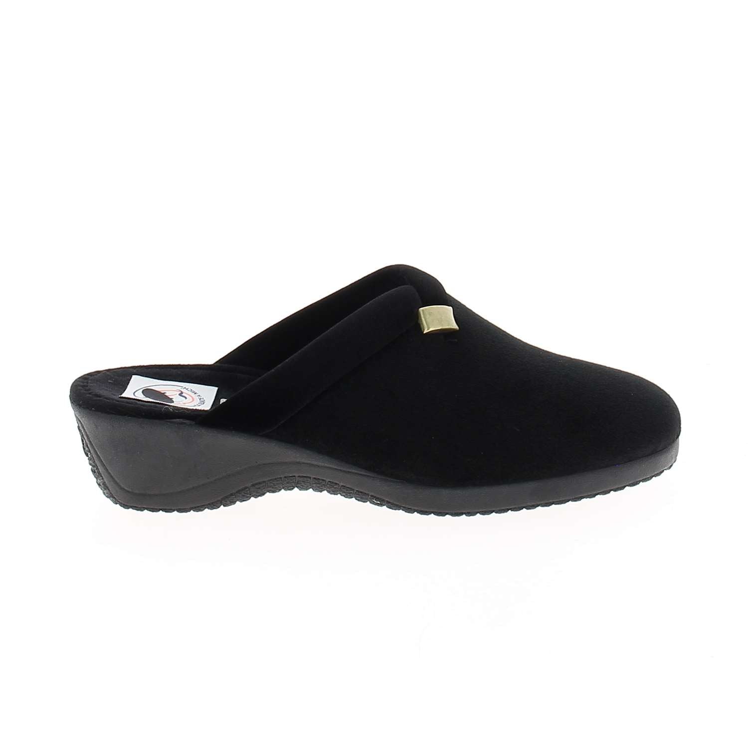 Chaussons Femme LA BANDE A MICH BABIOLE Noir