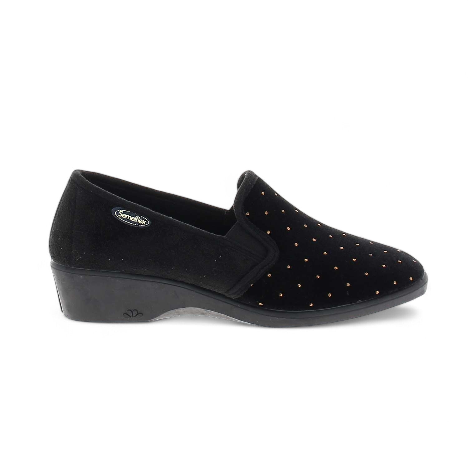 Chaussons Femme SEMELFLEX JULIETTE Noir