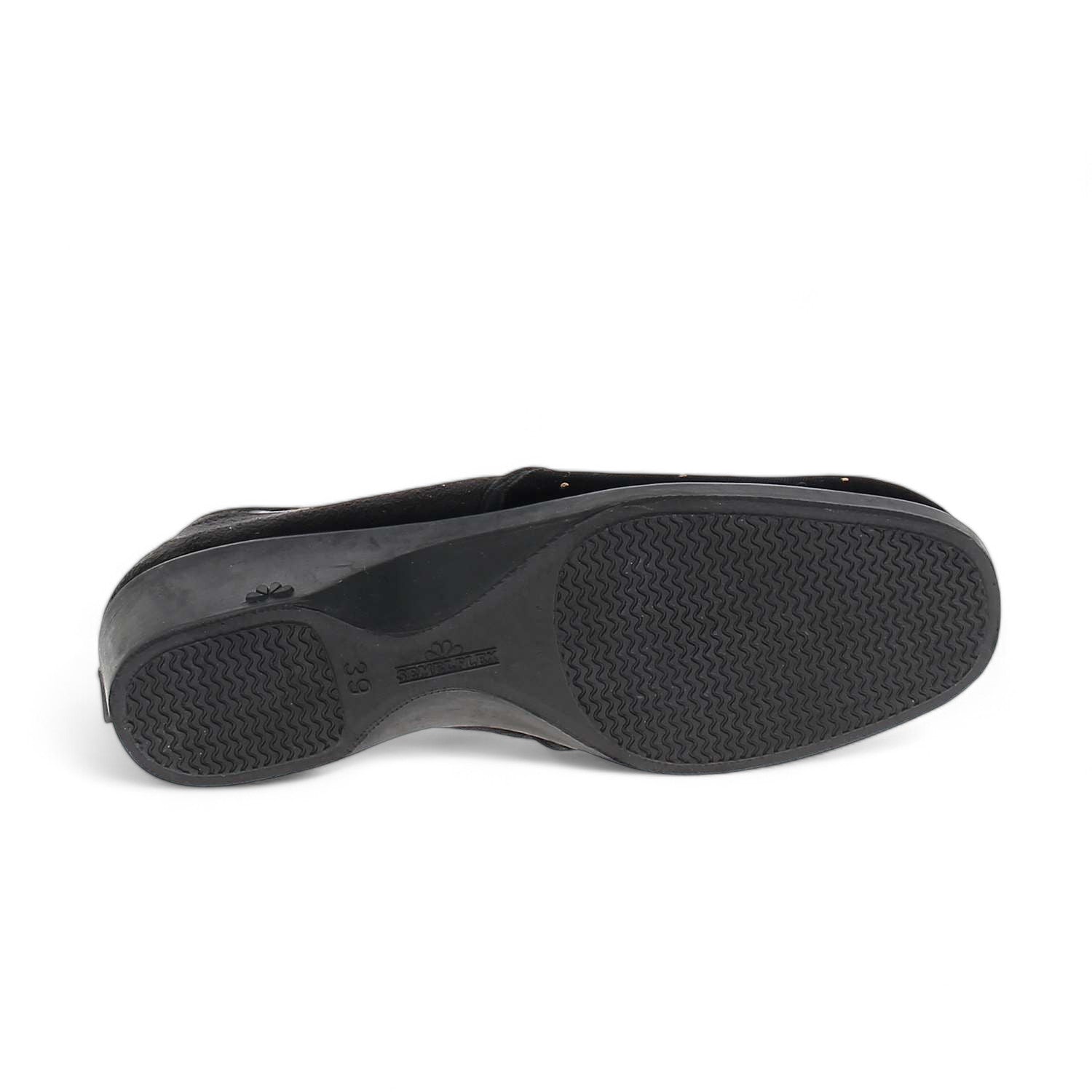 Chaussons Femme SEMELFLEX JULIETTE Noir