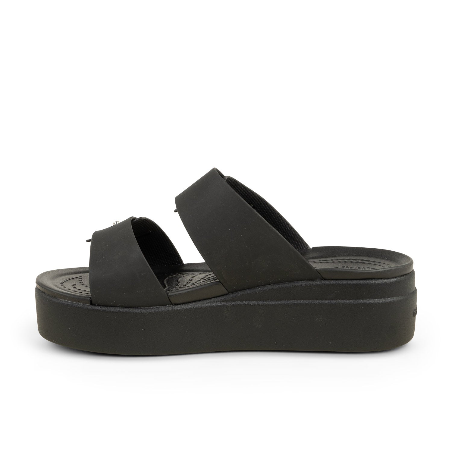 Tongs et crocs Femme CROCS BROOKLYN Noir