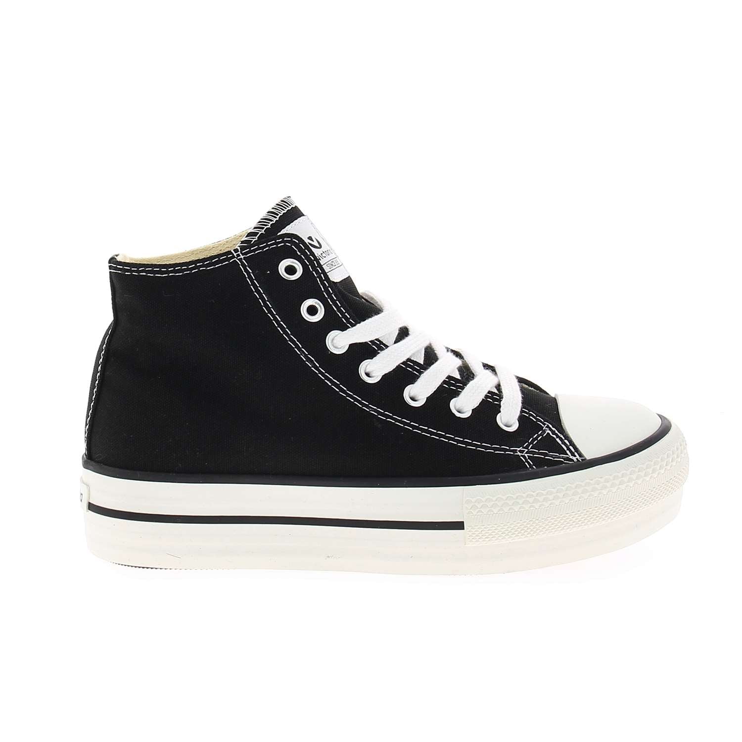 Sneakers Enfant VICTORIA TRIBU DOBLE BOT Noir