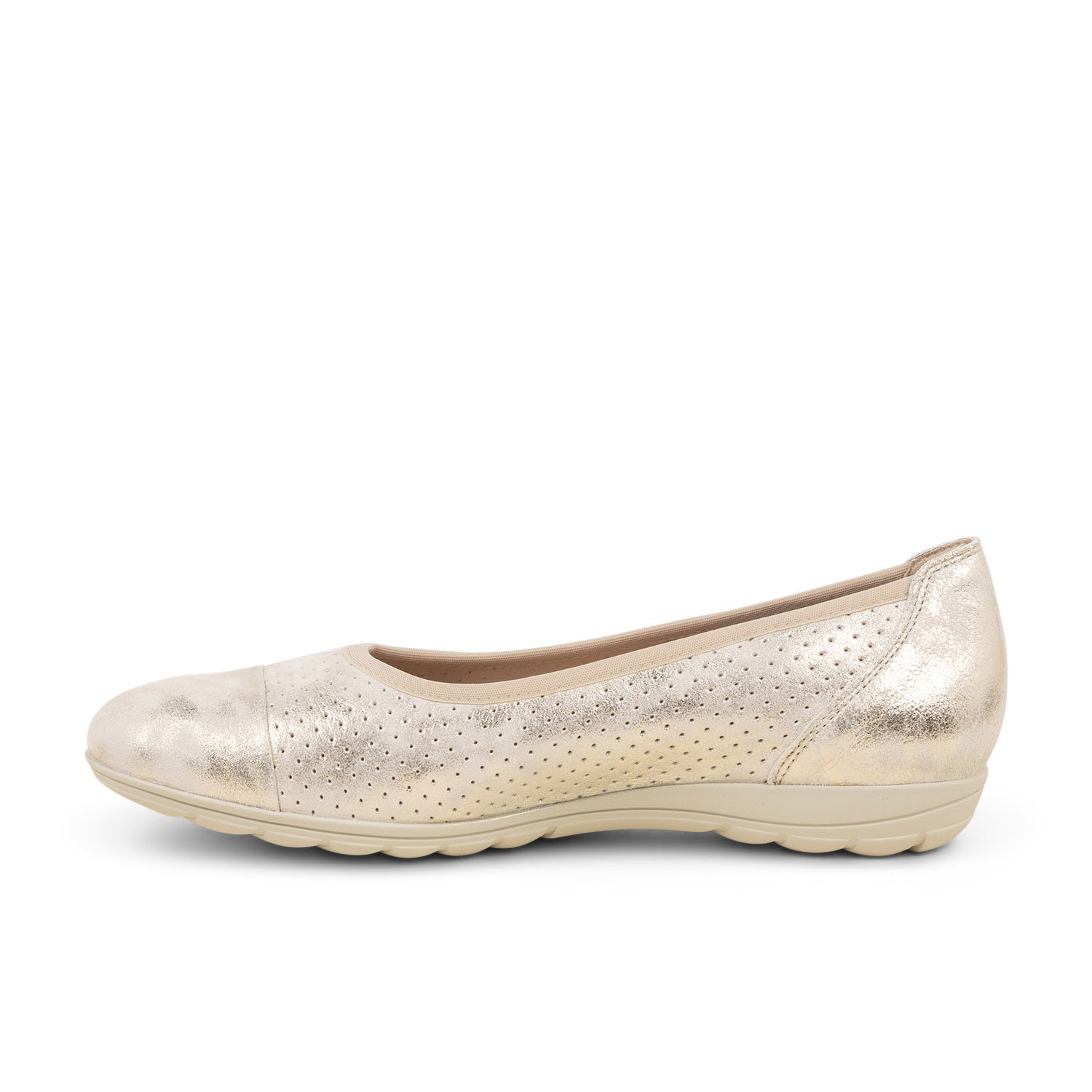 Ballerines et babies Femme MEPHISTO ERIKA PERF Beige