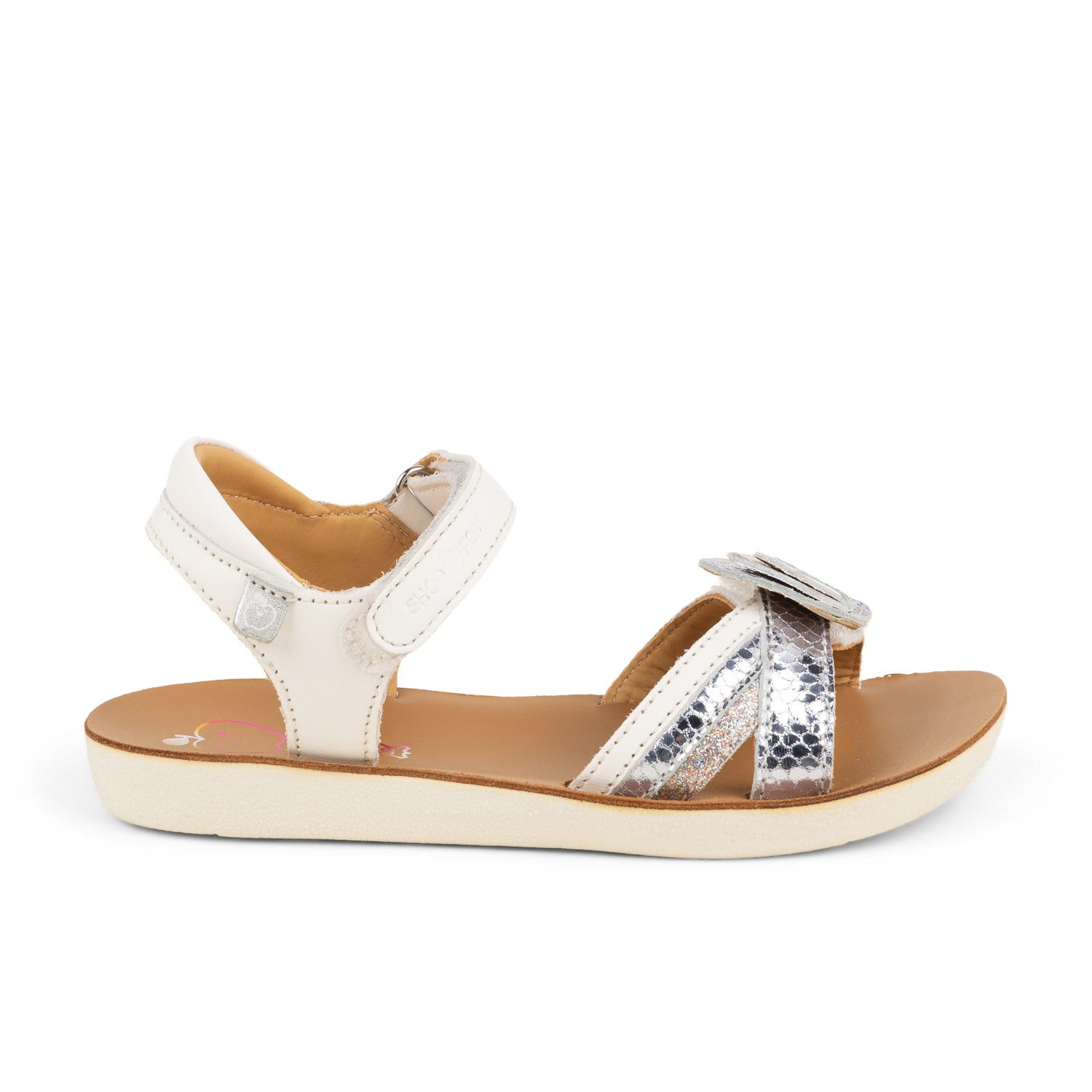 Sandales Enfant SHOO POM GOA FLY Blanc