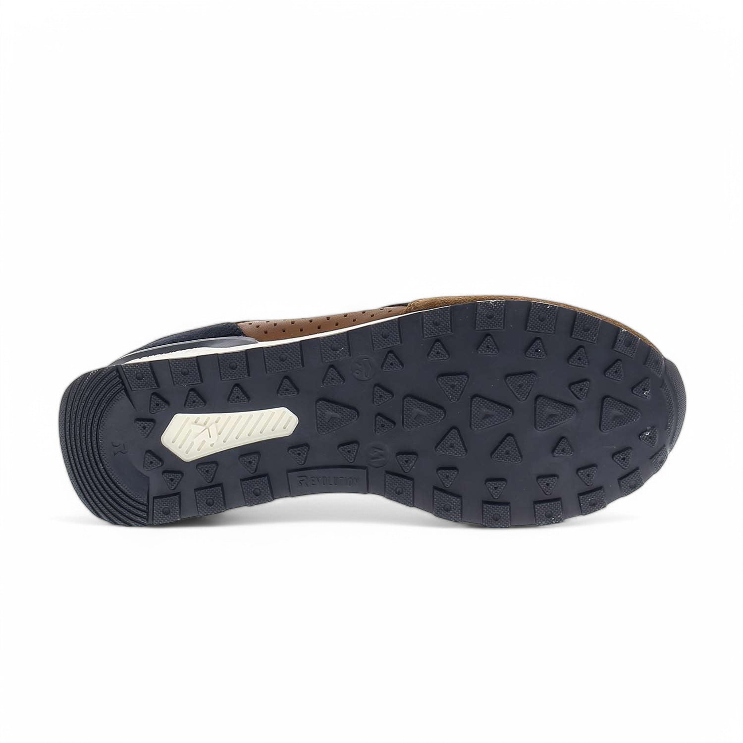 Baskets Homme RIEKER REHINU Marron