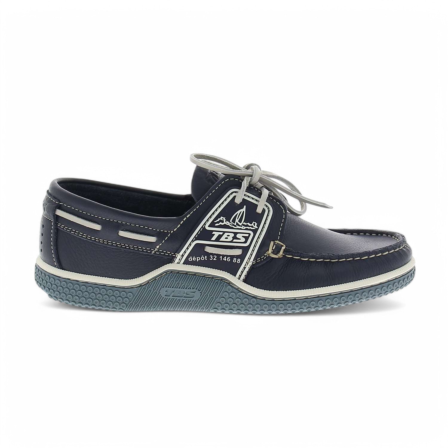 Chaussures bateau Homme TBS GLOBEK Bleu