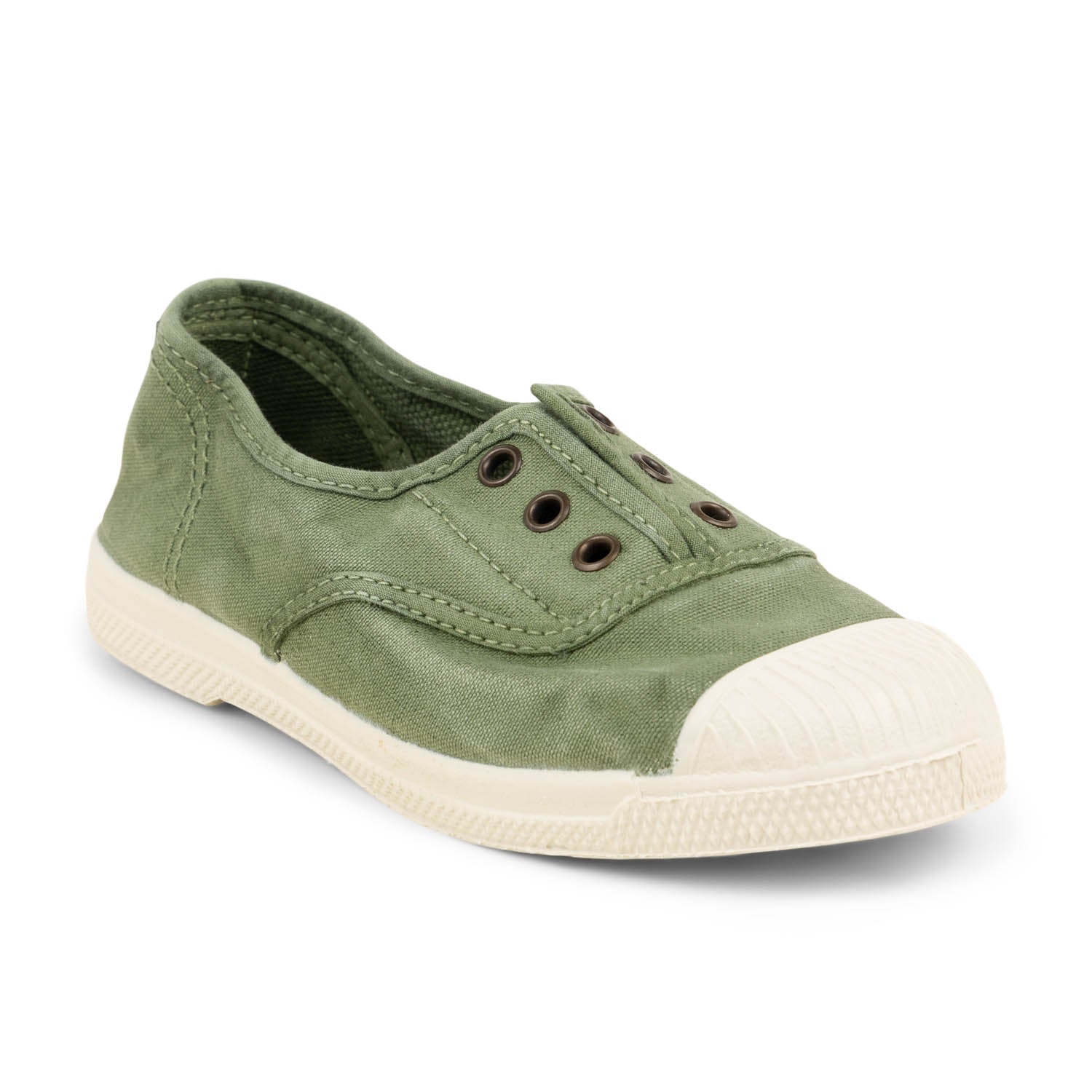 Baskets Enfant NATURAL WORLD NATUCO Kaki