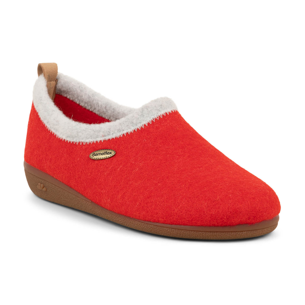 Chaussons Femme SEMELFLEX CARPASTES Rouge