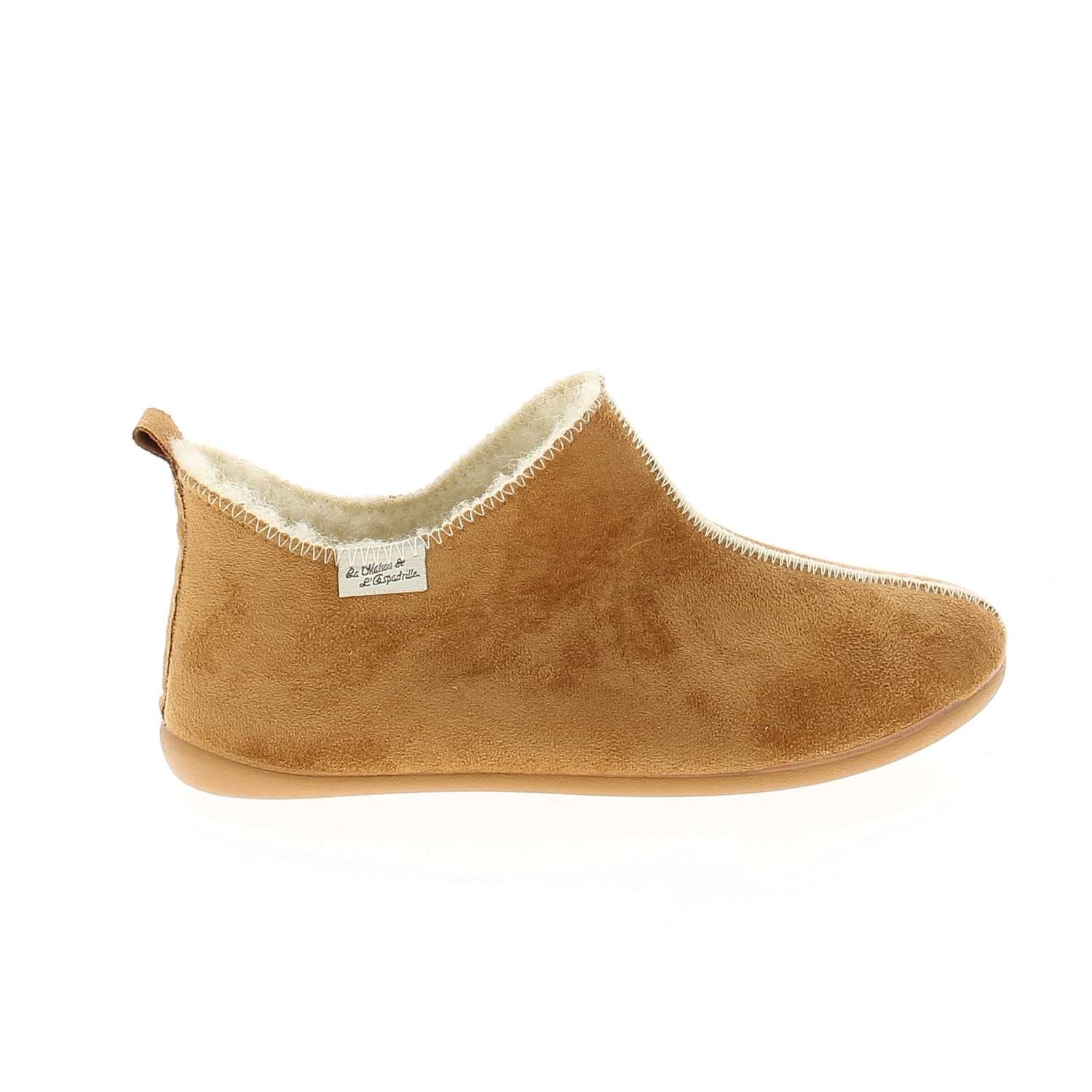 Chaussons Femme LA MAISON DE L'ESPADRILLE LAMINTO Camel