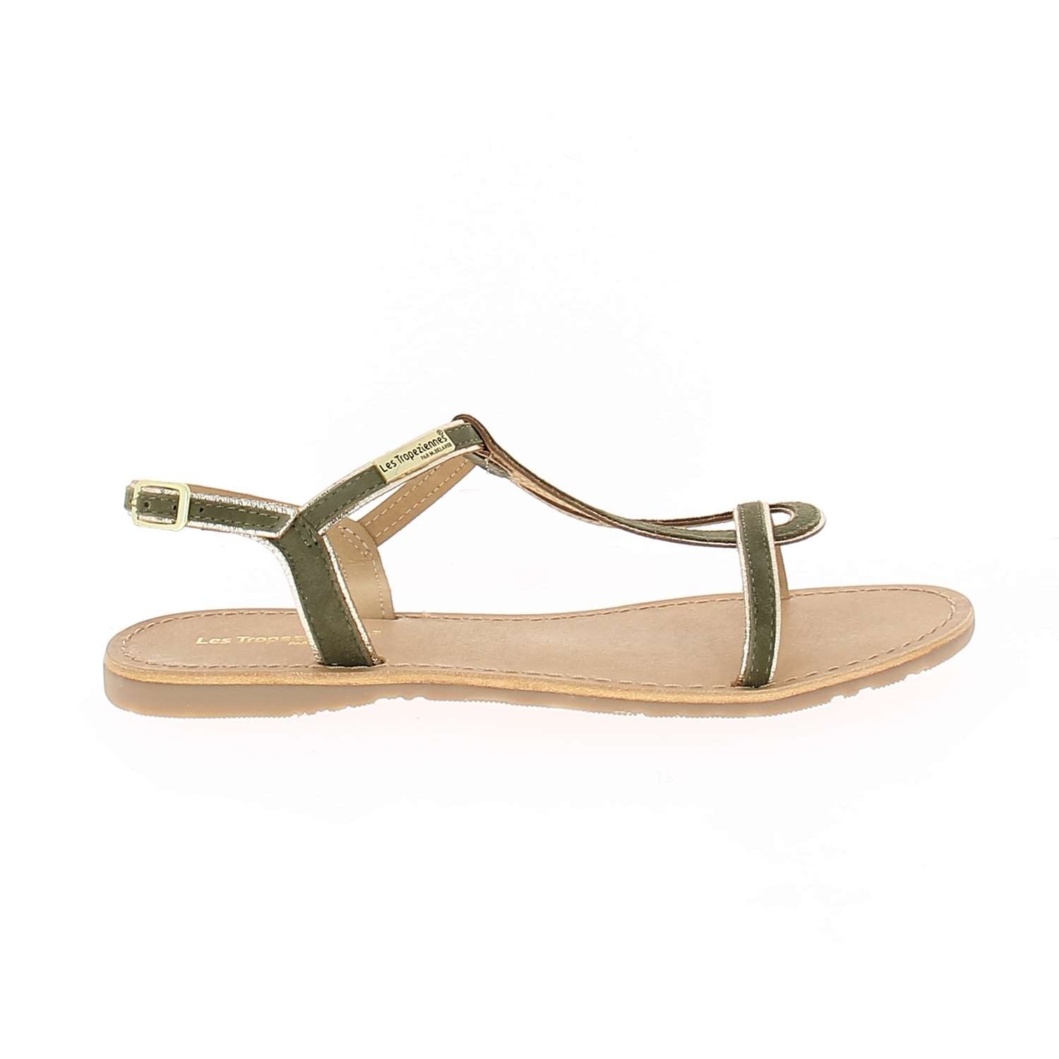 Sandales Femme LES TROPEZIENNES HABUC Kaki