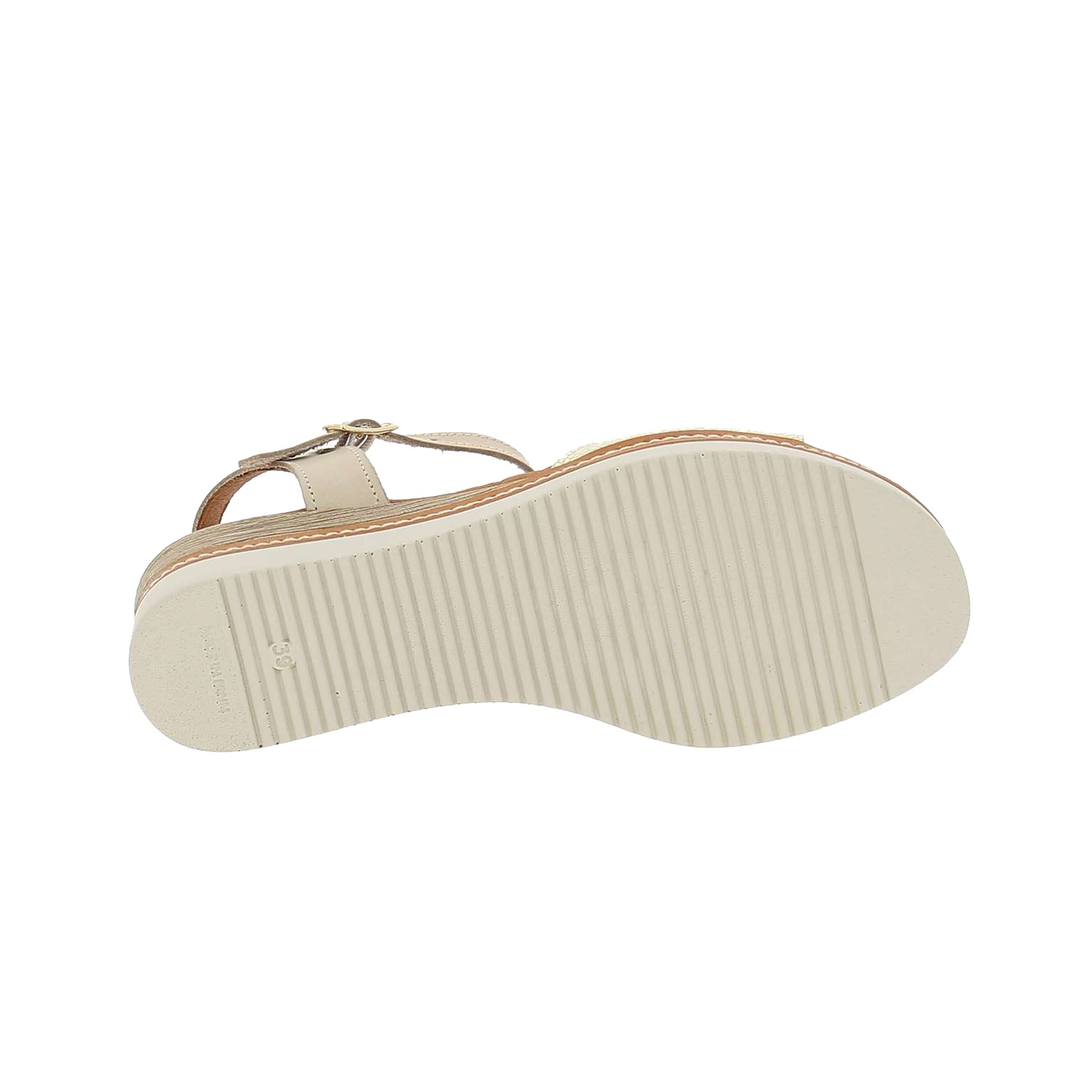 Sandales Femme EVA FRUTOS EVATTY Or/Bronze