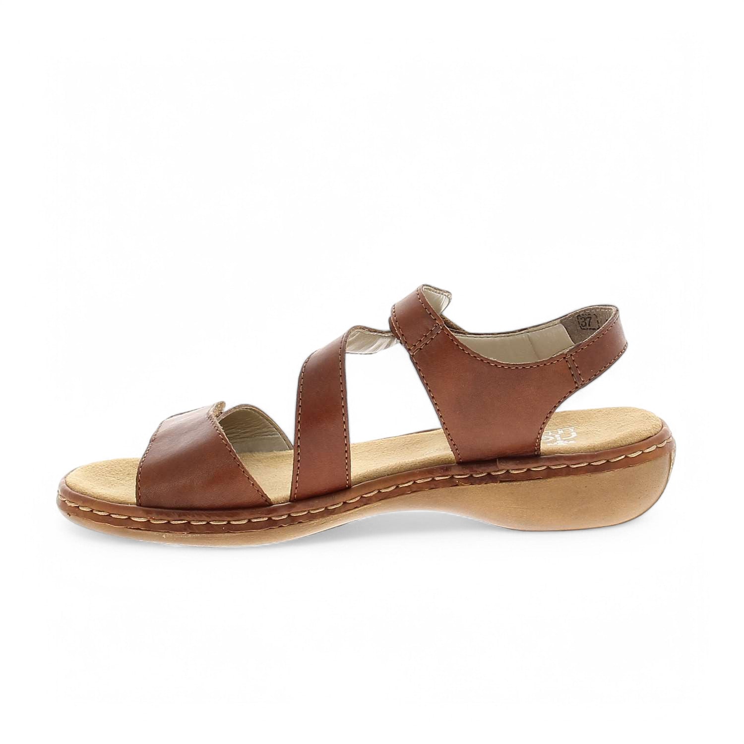 Sandales Femme RIEKER RINALE Marron