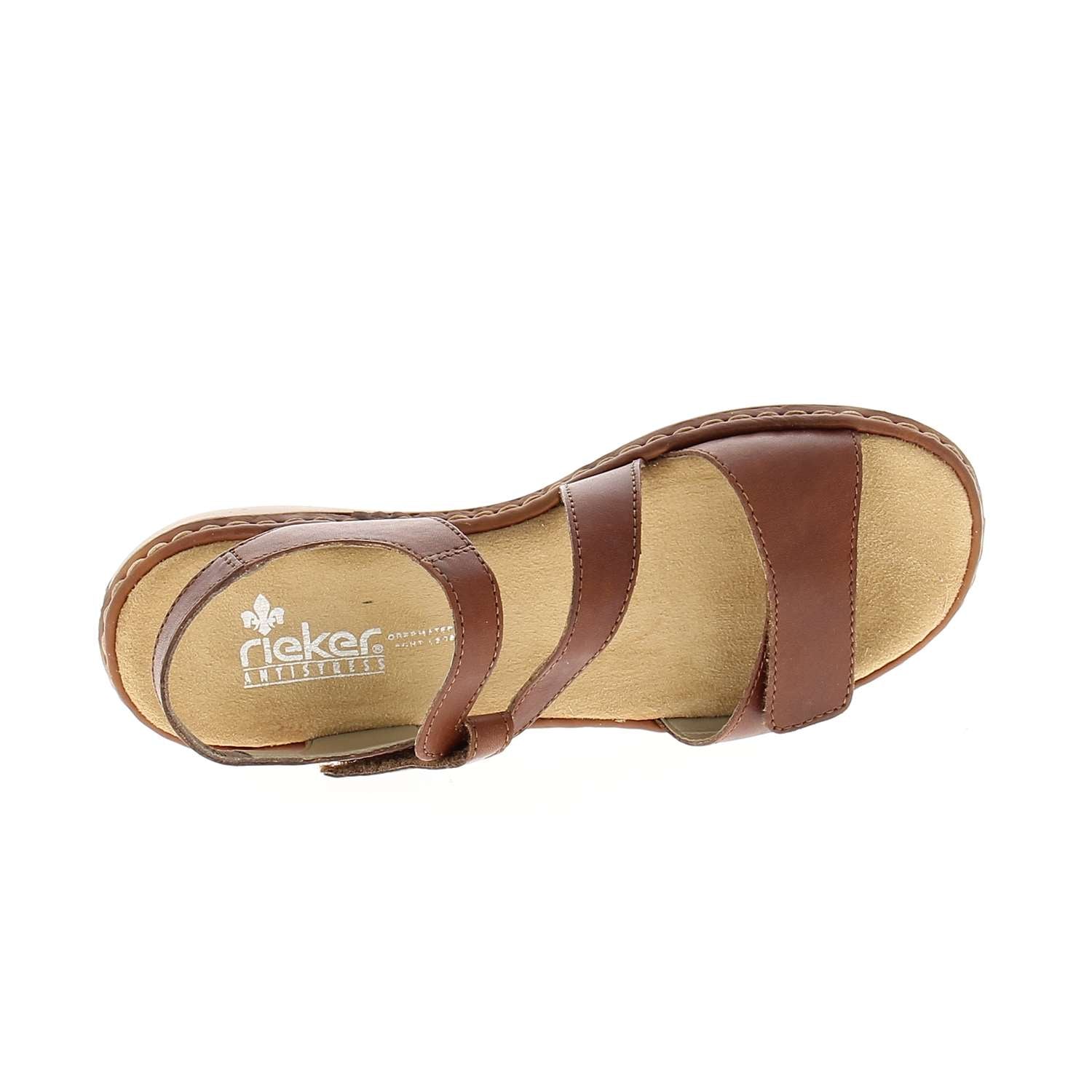 Sandales Femme RIEKER RINALE Marron