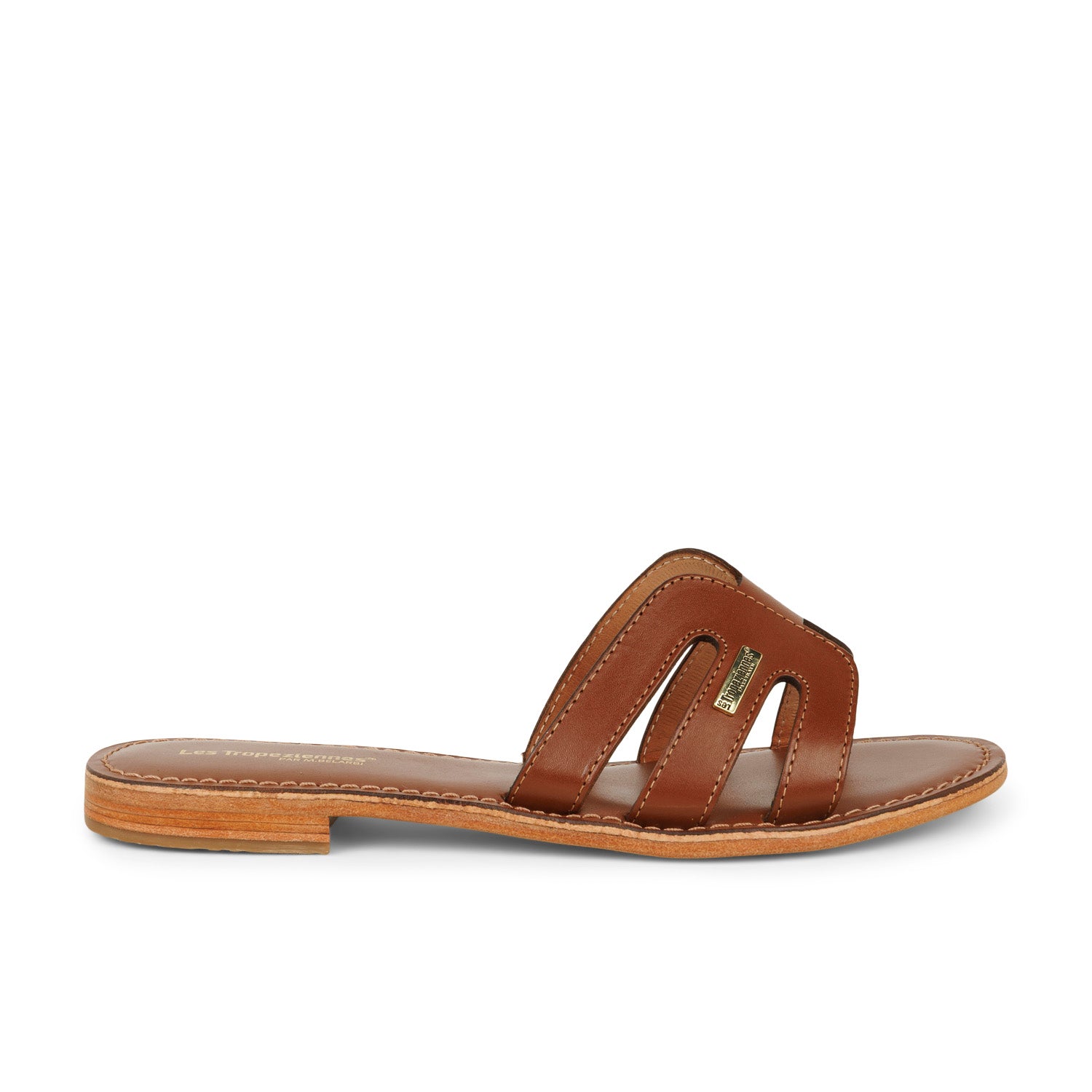 Mules Femme LES TROPEZIENNES DAMIA Marron