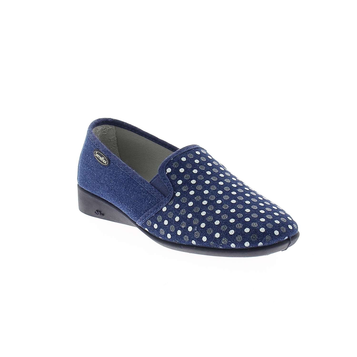Chaussons Femme SEMELFLEX MARIE ADELE Bleu