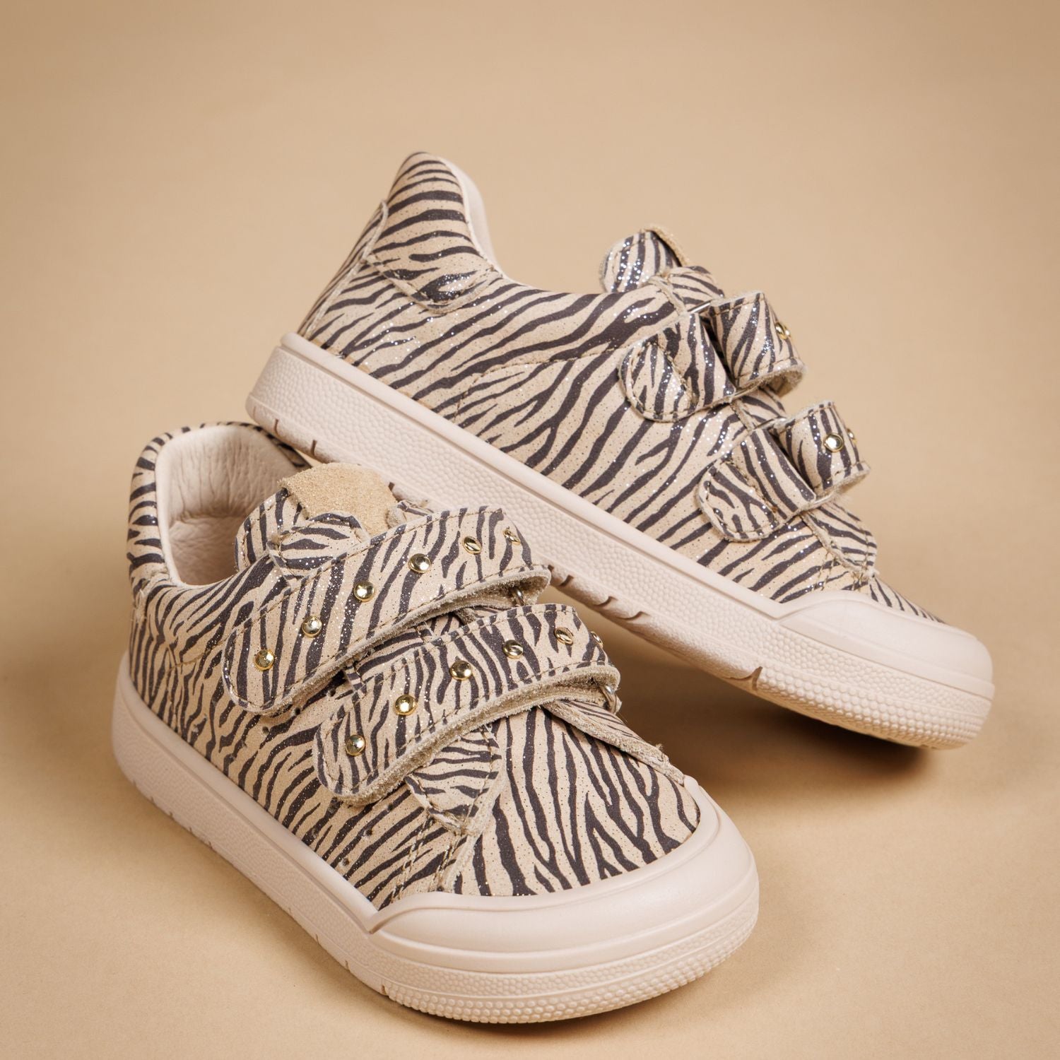 Baskets RENOSETTE BOPY Enfant Beige