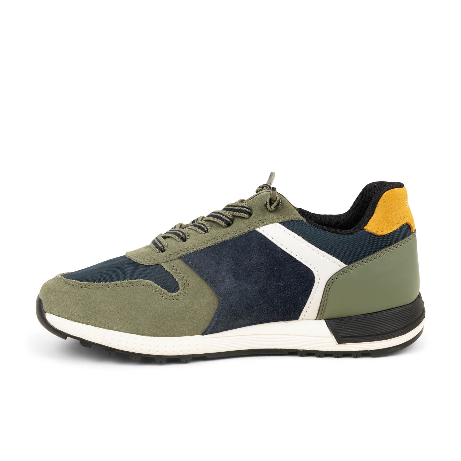 Baskets Enfant GEOX J ALBEN Kaki