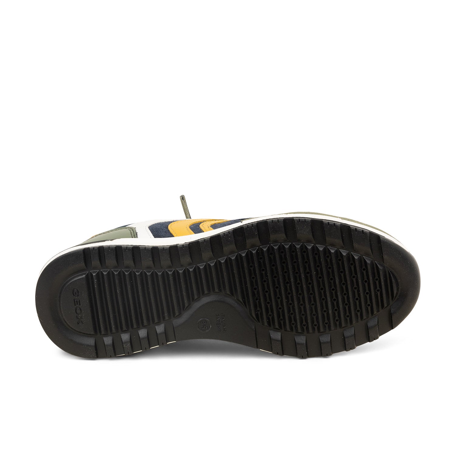 Baskets Enfant GEOX J ALBEN Kaki