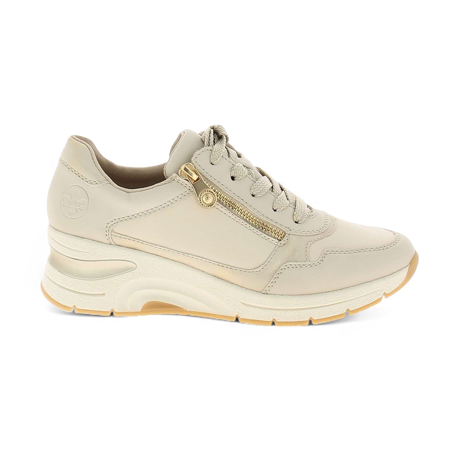 Baskets Femme RIEKER RIELOUP Beige
