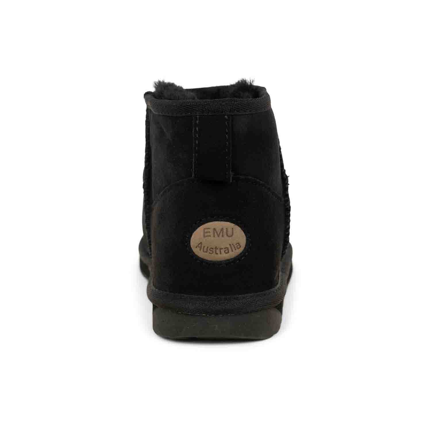 Boots et bottines Femme EMU STINGER MICRO Noir