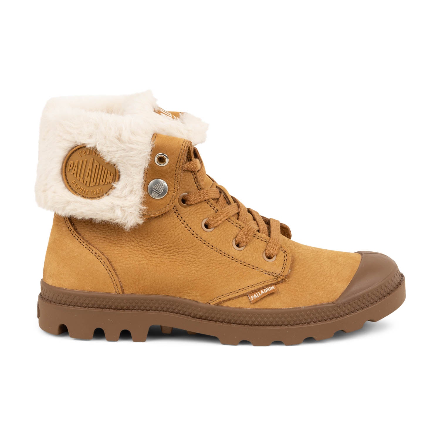 Baskets Femme PALLADIUM BAGGY NBK Marron