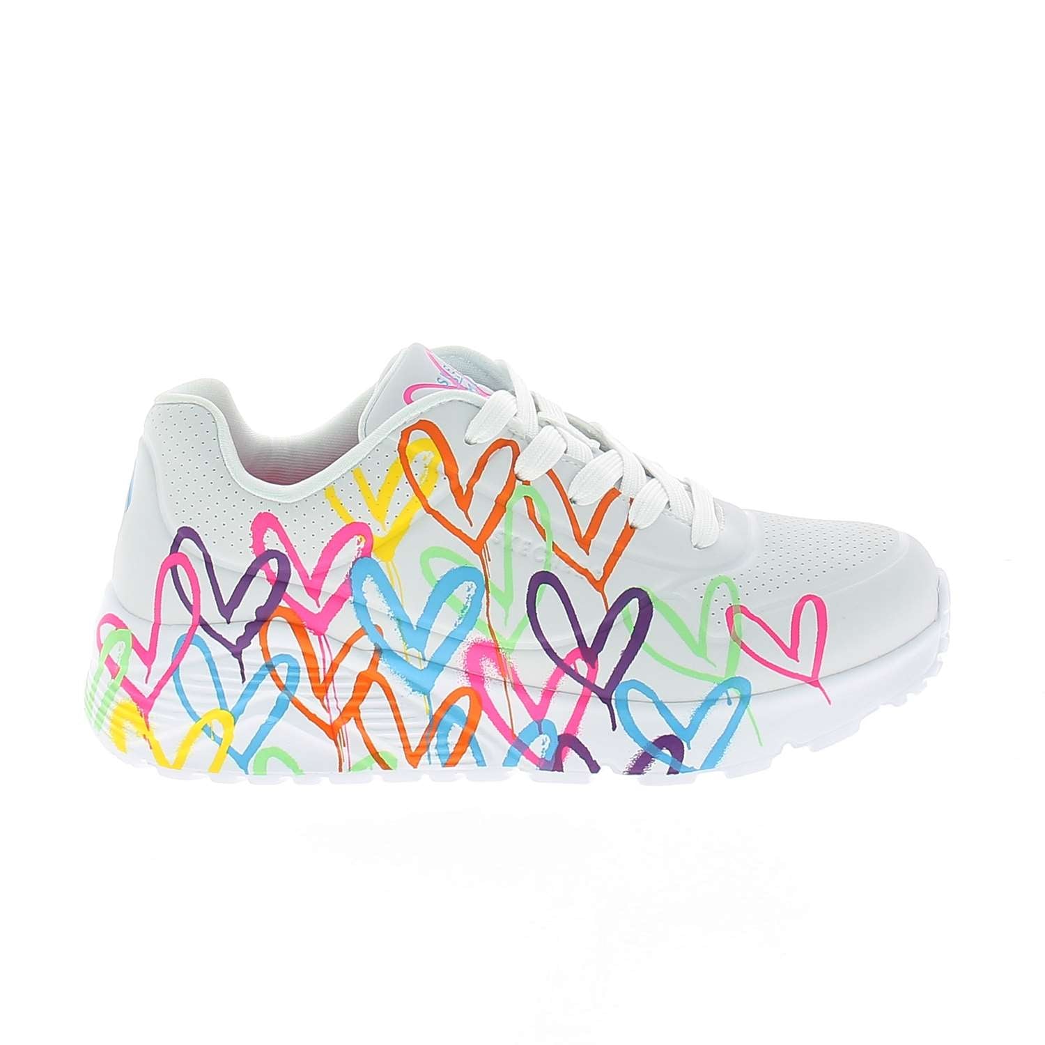 Baskets Enfant SKECHERS UNO LITE Blanc