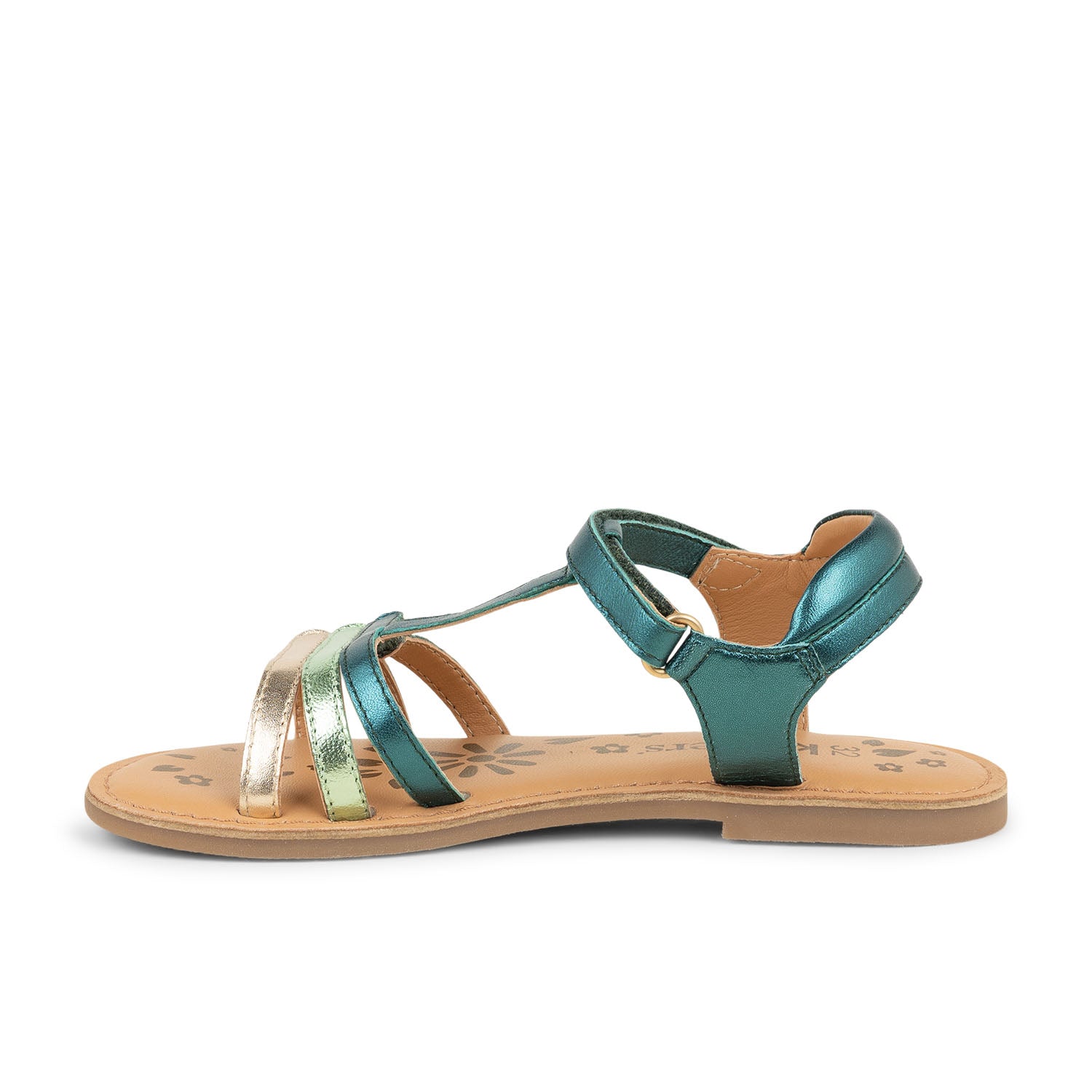 Sandales Enfant KICKERS DIAMANTO Vert