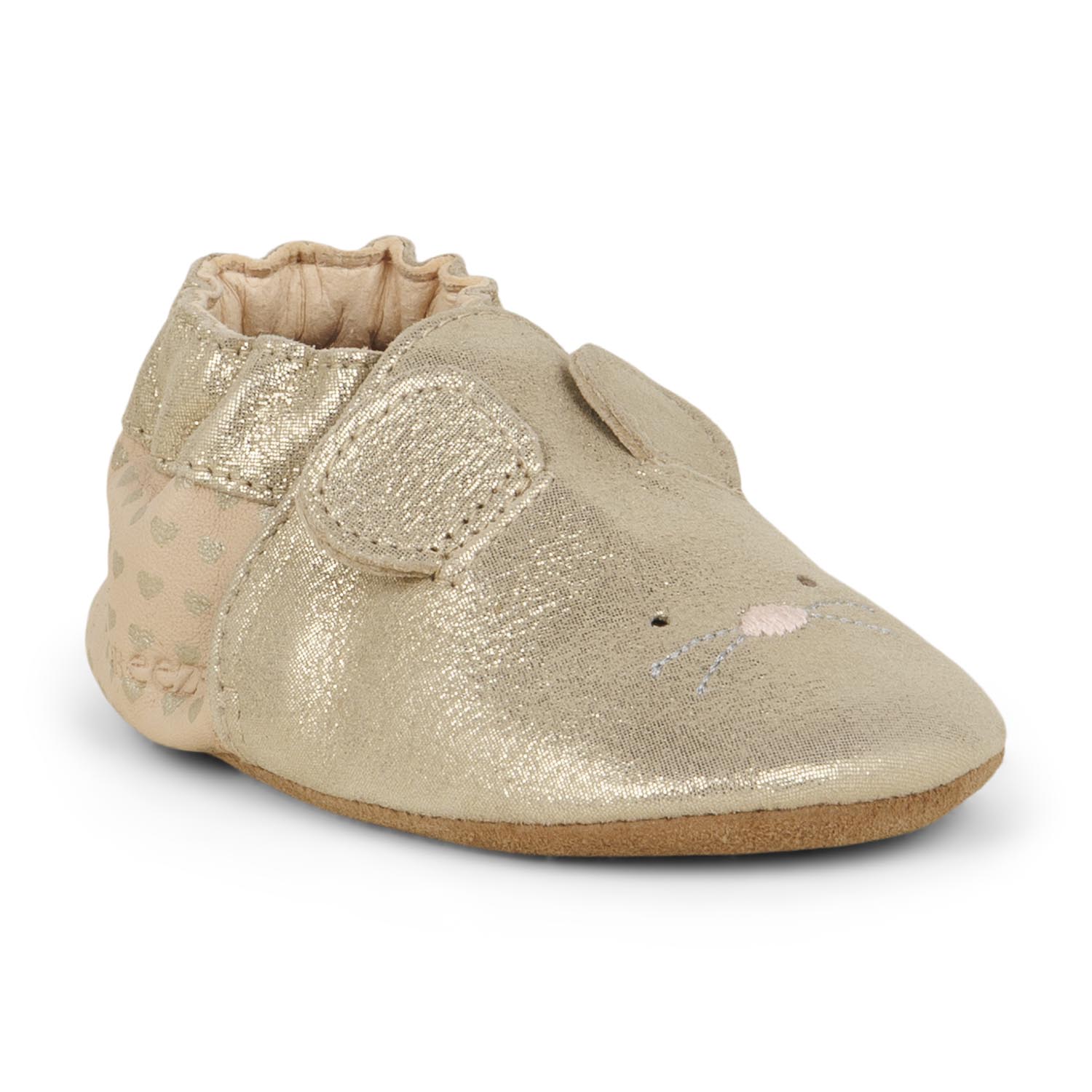 Chaussons Enfant ROBEEZ MOUSE Or/Bronze
