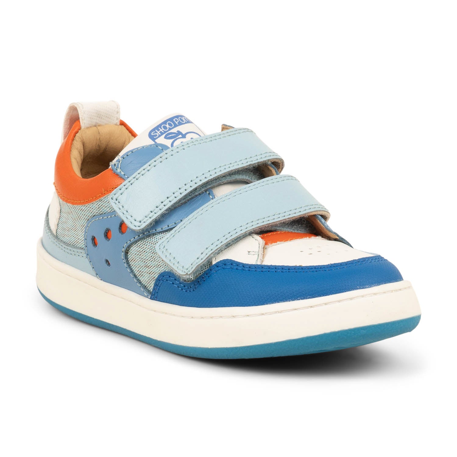 Baskets Enfant SHOO POM TEAMS COL EASY Bleu