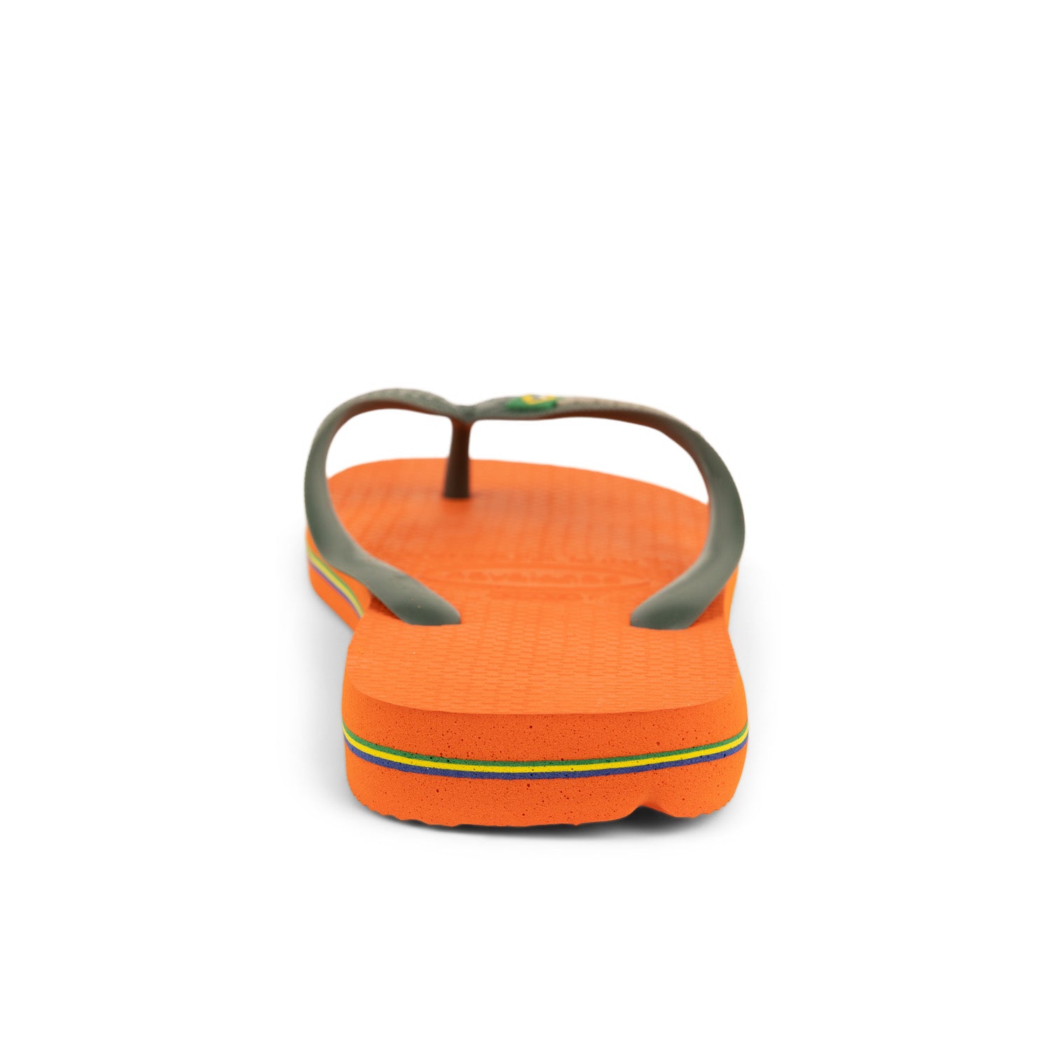 Tongs et Crocs Homme HAVAIANAS BRASIL LOGO H Orange