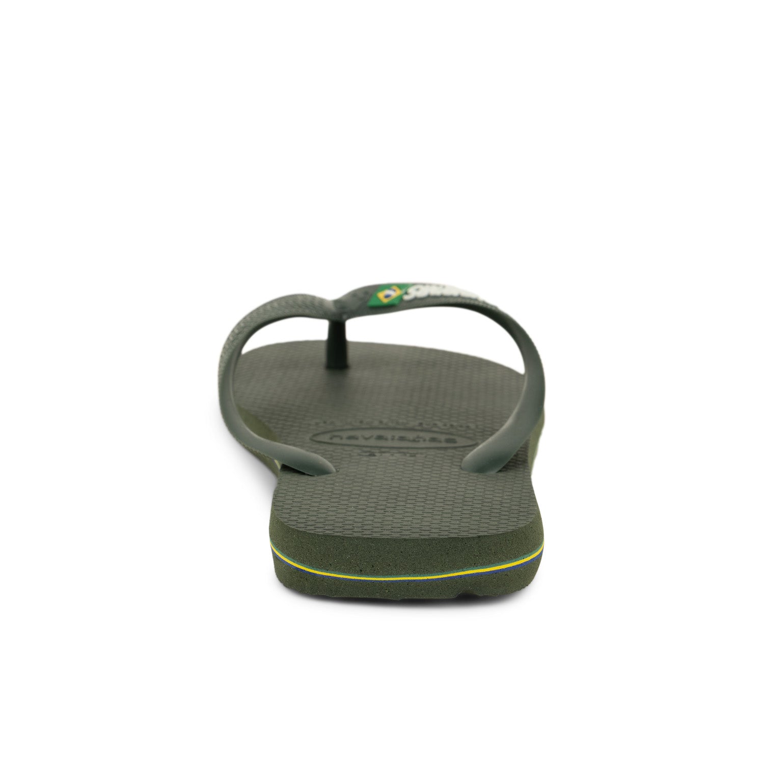 Tongs et Crocs Homme HAVAIANAS BRASIL LOGO H Vert