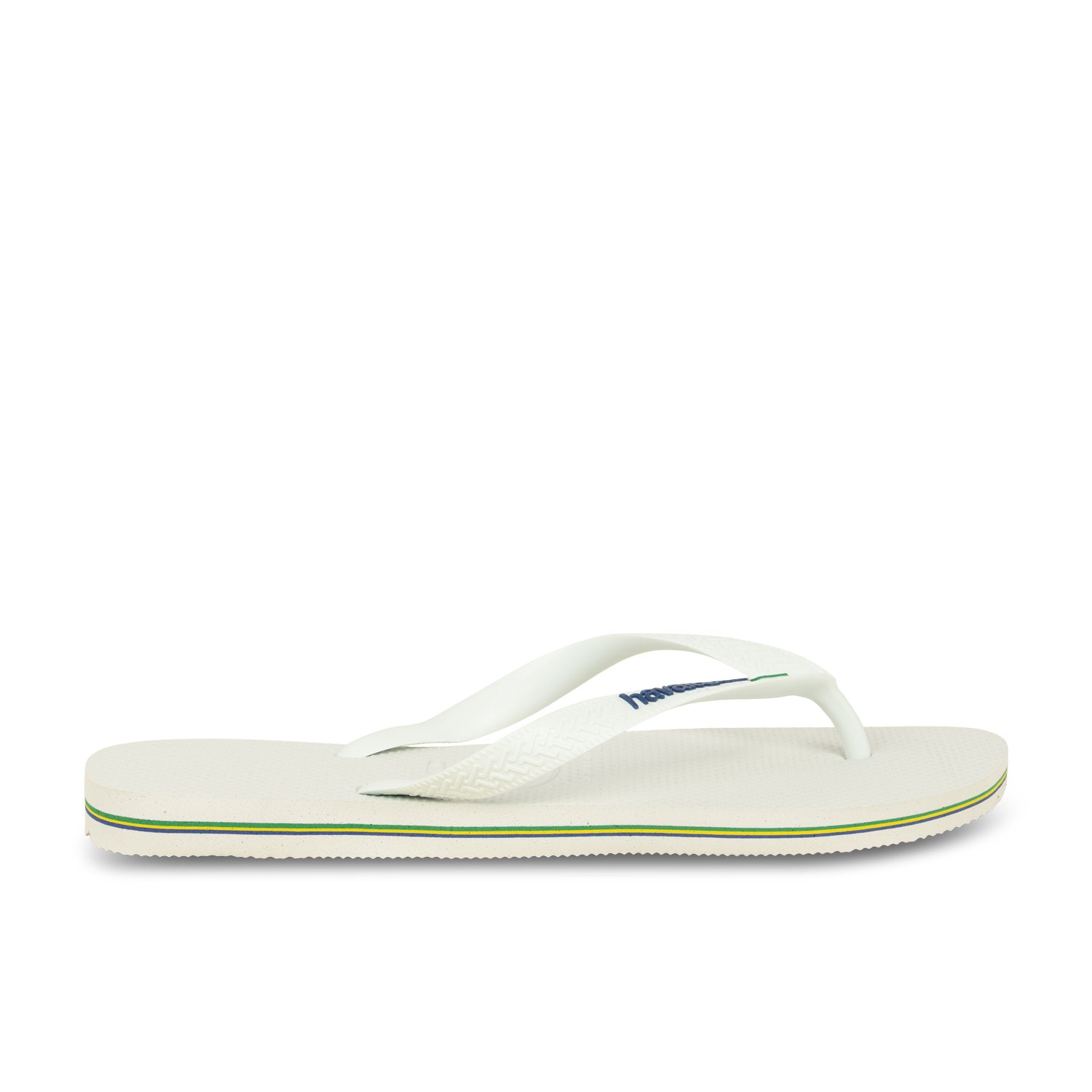 Tongs et Crocs Homme HAVAIANAS BRASIL LOGO H Blanc