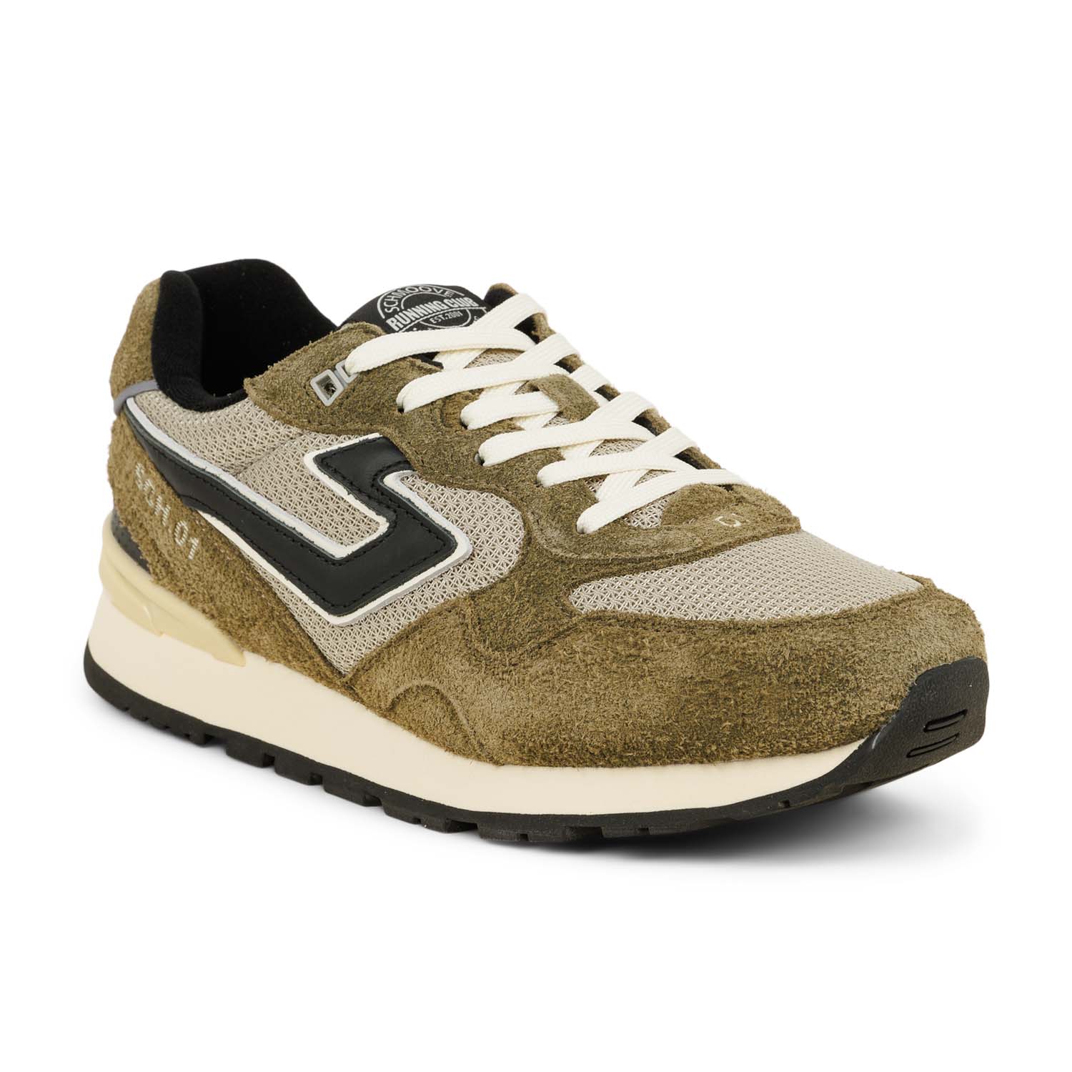 Baskets Homme SCHMOOVE CAPE CODE RUNNER Kaki