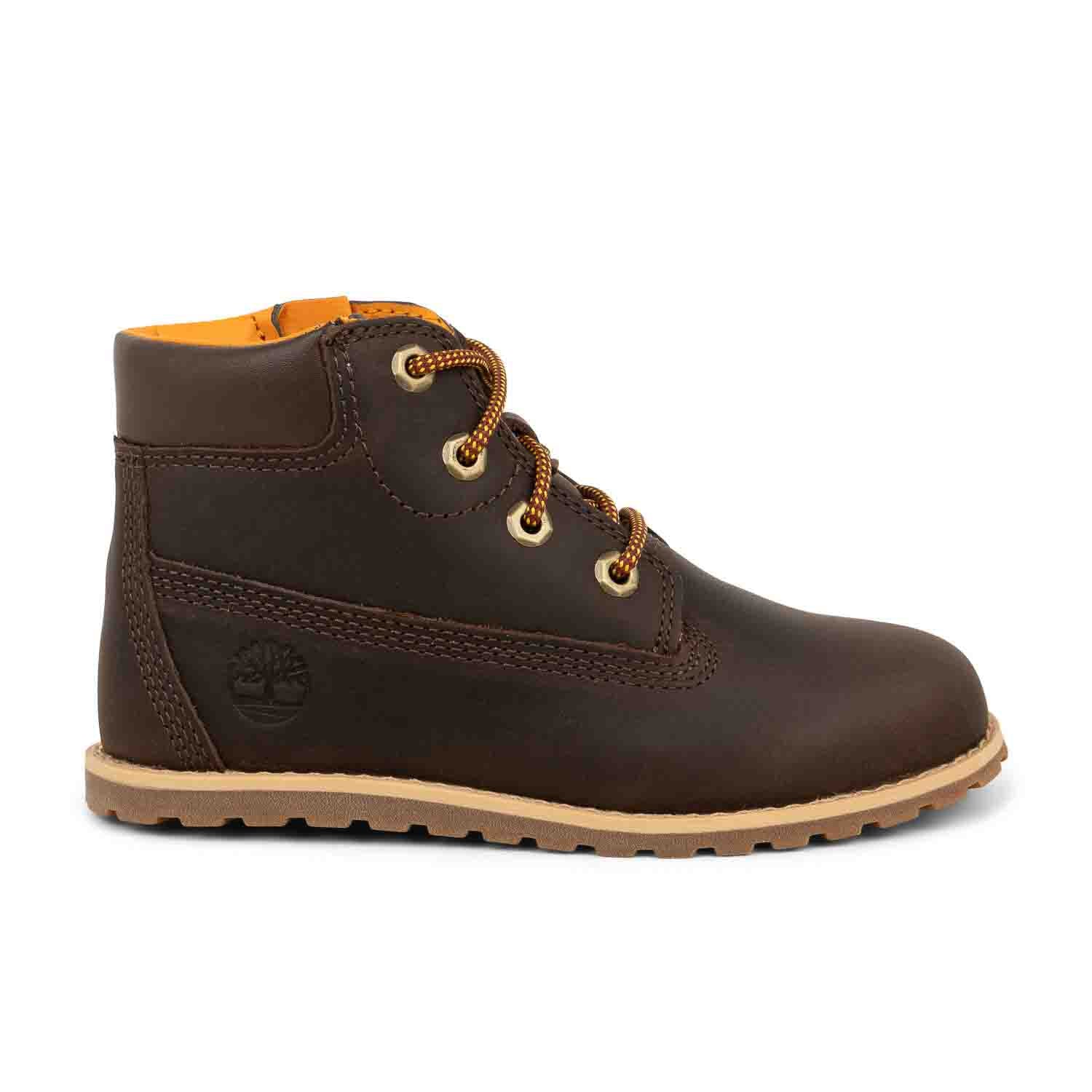 Chaussures montantes Enfant TIMBERLAND POKEY PINE Marron