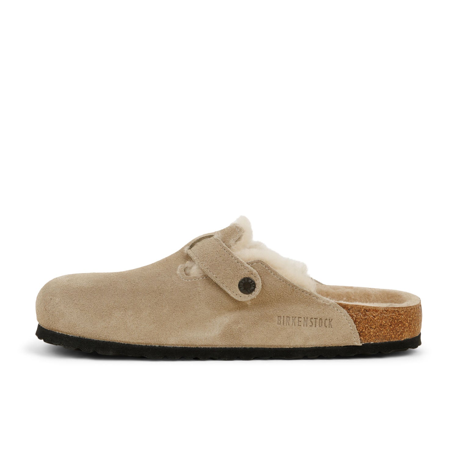 Chaussons Homme BIRKENSTOCK BOSTON SHERLING Beige
