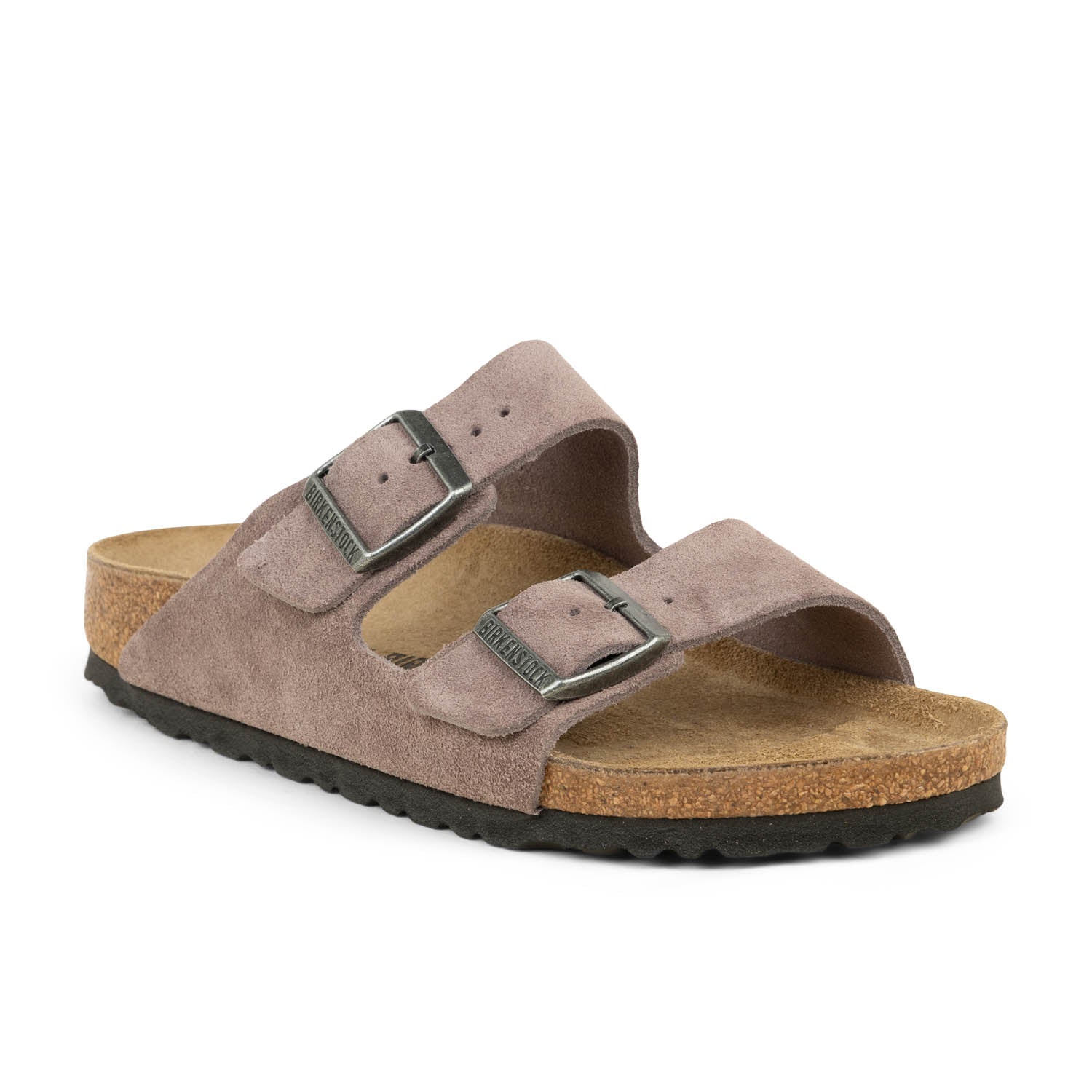 Mules Femme BIRKENSTOCK ARIZONA LEVE FADED PURPLE Violet