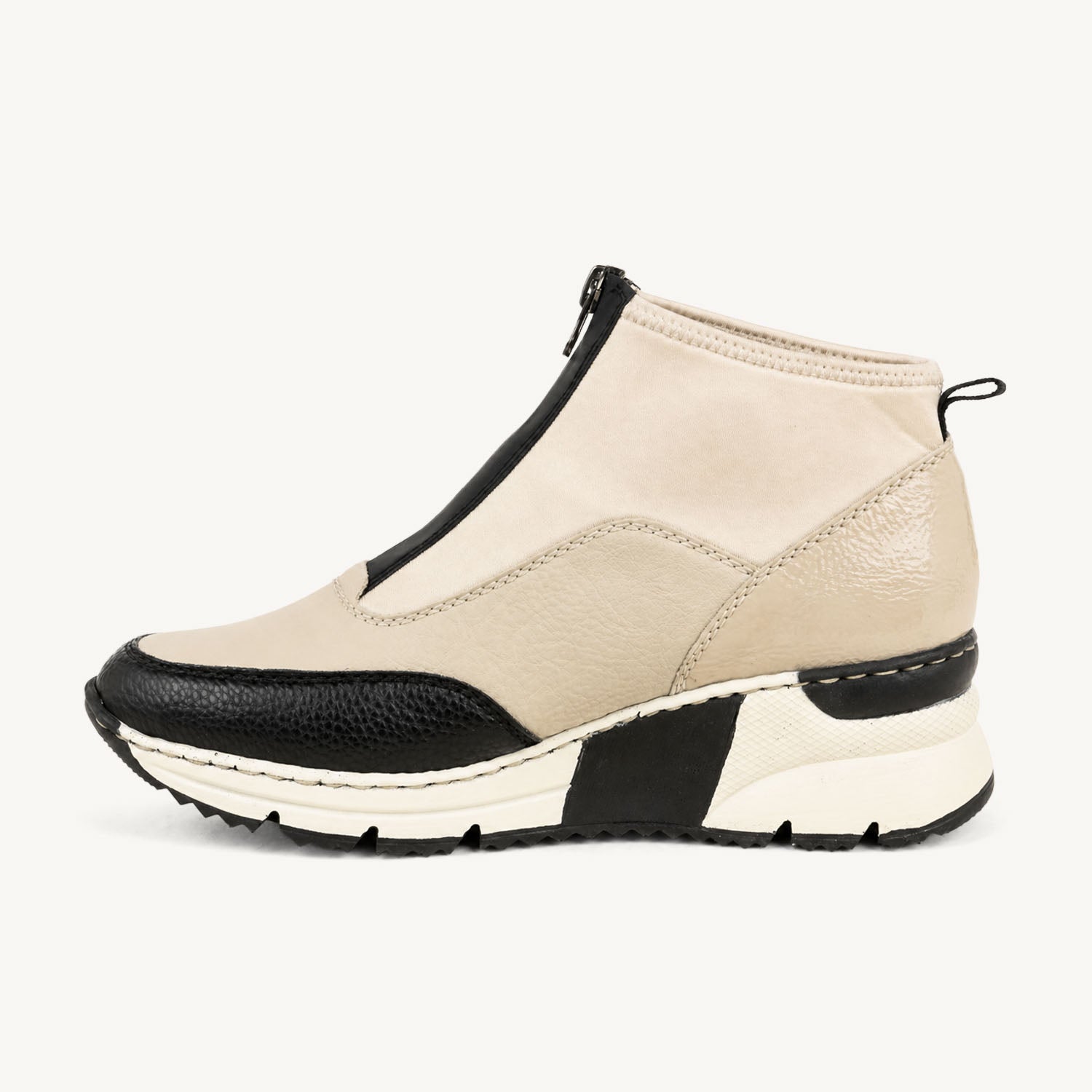 Boots et bottines Femme RIEKER N6352 - RIVVA Beige