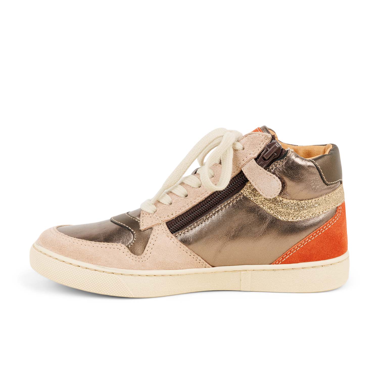 Chaussures montantes Enfant BABYBOTTE KOLETTE Or/Bronze